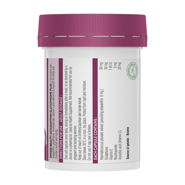 Swisse Ultiboost Astaxanthin Glutathione Plus Swisse Malaysia Swisse Ultiboost Astaxanthin Glutathione Plus Swisse Malaysia