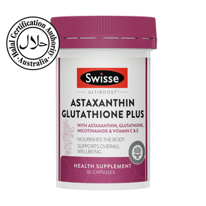 Swisse Ultiboost Astaxanthin Glutathione Plus