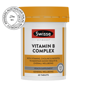 Swisse Ultiboost Vitamin B Complex 60 Tabs