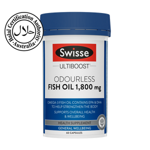 Swisse Ultiboost Odourless Fish Oil Concentrate 1800mg